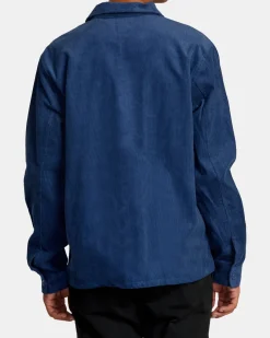 RVCA Jackets|Shirts / Flannels>AMERICANA CORDUROY OVERSHIRT