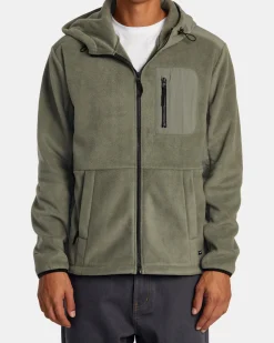 RVCA Hoodies / Sweatshirts>BLOCK FLEECE ZIP