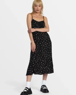 Women RVCA Dresses / Rompers>CAFE MIDI DRESS