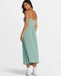 Women RVCA Dresses / Rompers>CAFE MIDI DRESS