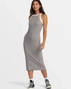 Women RVCA Dresses / Rompers>CARELESS MIDI DRESS