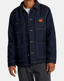RVCA Jackets>CHAINMAIL CHORE COAT II