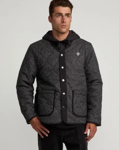 RVCA Jackets>CHEFS KISS QUILTED JACKET