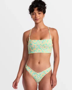 Women RVCA Bikini Bottoms|Bikini Bottoms>CONFETTI V-FRONT FRENCH BIKINI BOTTOMS