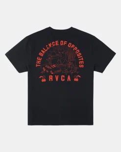RVCA Tees / Tanks>CURIOSO TEE