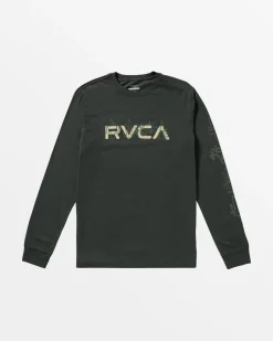 RVCA Tees / Tanks>DESERTSCAPE LONG SLEEVE T-SHIRT