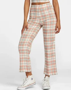 Women RVCA Pants>DRIP HIGH-WAISTED PANTS