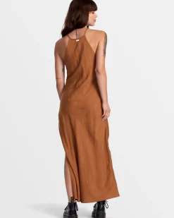 Women RVCA Dresses / Rompers>EXILE MIDI SUN DRESS