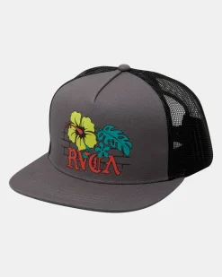 RVCA Hats / Beanies>FLORAL PARK TRUCKER HAT