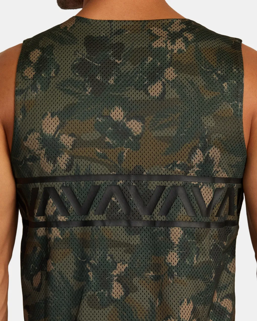 RVCA Tees / Tanks>HAWAII TARO MESH TANK TOP