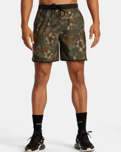 RVCA Shorts / Hybrids>HAWAII YOGGER HYBRID TECHNICAL TRAINING SHORTS