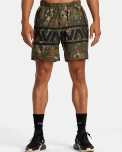 RVCA Shorts / Hybrids>HAWAII YOGGER STRETCH 17" SHORTS