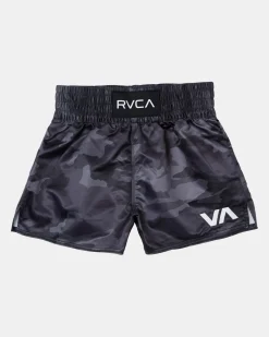 RVCA Shorts / Hybrids>MUAY THAI MOD 15" BOXING SHORTS