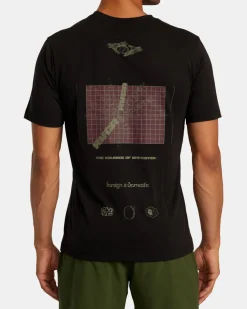 RVCA Workout Shirts|Tees / Tanks>MULTI GRID TEE