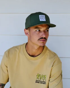 RVCA Hats / Beanies>PEAKS SNAPBACK HAT