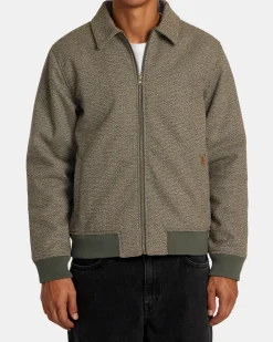 RVCA Jackets>PISCO ZIP-UP JACKET