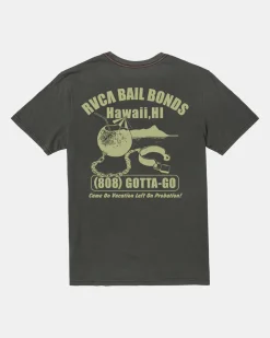 RVCA Tees / Tanks>BAIL BONDS TEE