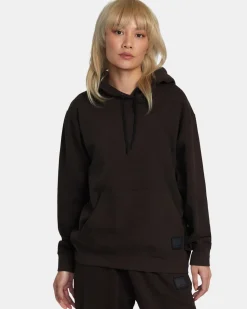 Women RVCA Hoodies / Fleece>SELECTS HOODED BASE LAYER TOP