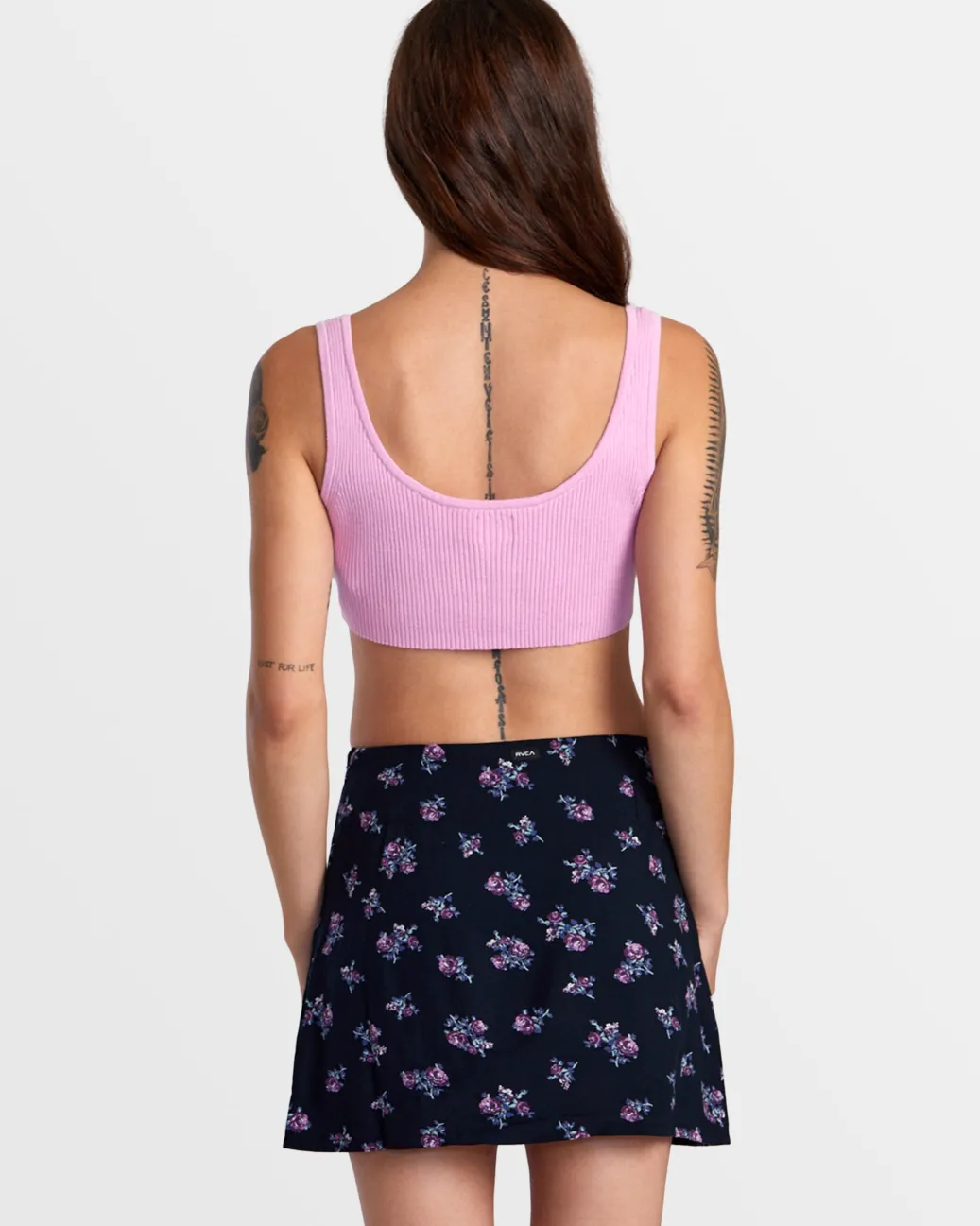 Women RVCA Tops>SELECTS ROUNDABOUT SWEATER TANK V-NECK SWEATER