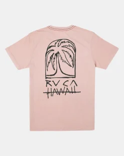 RVCA Tees / Tanks>SKETCH PALM TEE