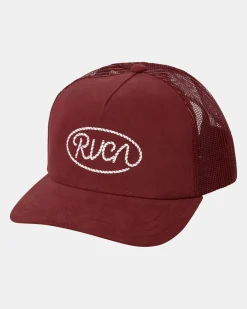Women RVCA Hats>17TH ST TRUCKER HAT
