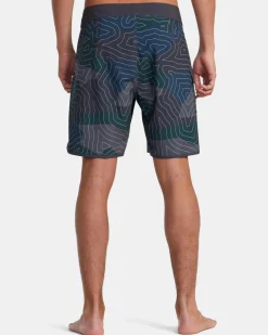 RVCA 20" Outseam>TOPO EASTERN 18 18" BOARDSHORTS