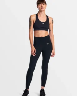 Women RVCA Compression Clothing|Workout Leggings / Joggers>VA ESSENTIAL POCKET LEGGING II PANTS